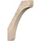 Ekena Millwork 3 1/2"W x 18"D x 24"H Legacy Smooth Knee Brace, Douglas Fir BRC04X18X24LEC00SDF - alternate 1